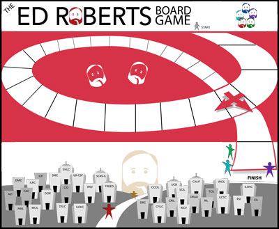Graphic of The Ed Roberts Board Game. Click to download.