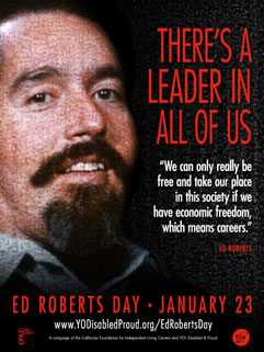 Photo of Ed Roberts Day 2015 Poster.